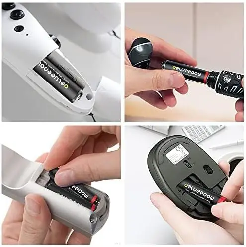 Delyeepow. Pilas Recargables USB-C AA de Litio, 1,5 V.