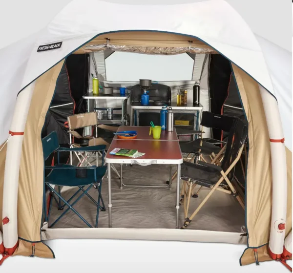 QUECHUA Tienda campaña familiar 4 personas