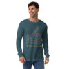unisex-long-sleeve-tee-heather-deep-teal-front-69203dae6ad0b.jpg Camiseta manga larga unisex
