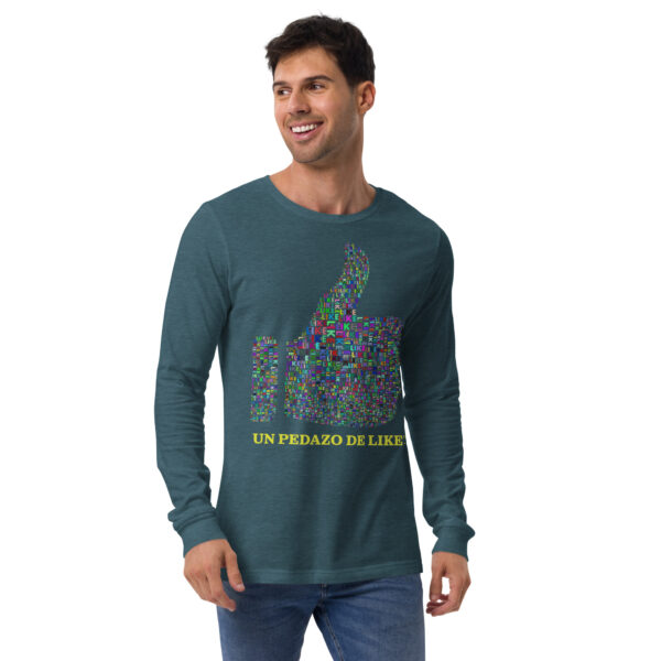 unisex-long-sleeve-tee-heather-deep-teal-front-69203dae6ad0b.jpg Camiseta manga larga unisex