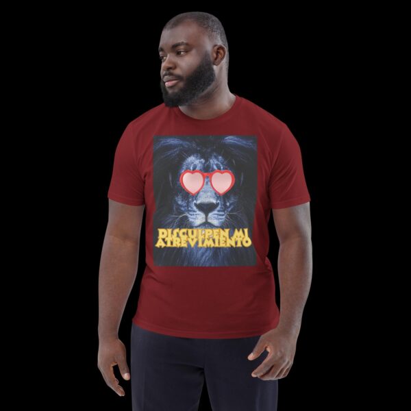 unisex-organic-cotton-t-shirt-burgundy-front-682cdccd51919.jpg Camiseta de algodón orgánico unisex