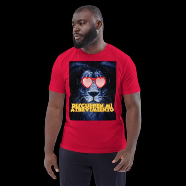 unisex-organic-cotton-t-shirt-red-front-682cdccd4cfbb.jpg Camiseta de algodón orgánico unisex