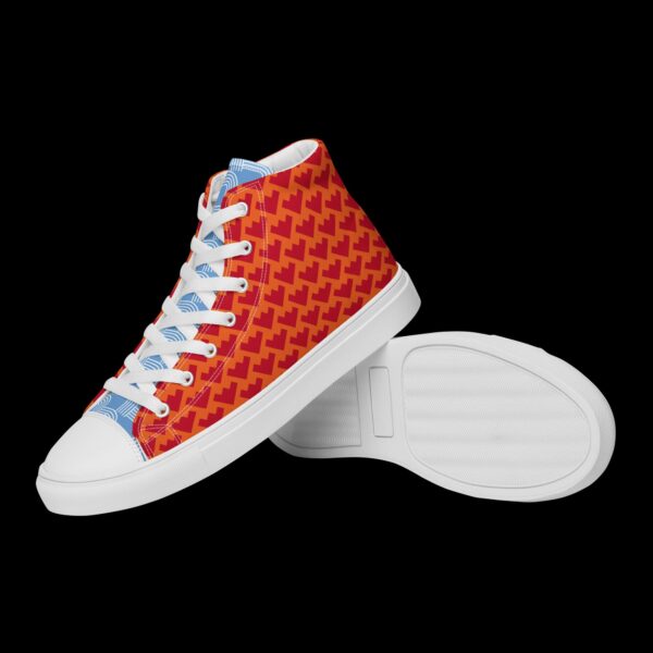 womens-high-top-canvas-shoes-white-left-6830b5e6def39.jpg Zapatillas de lona de caña alta para mujer